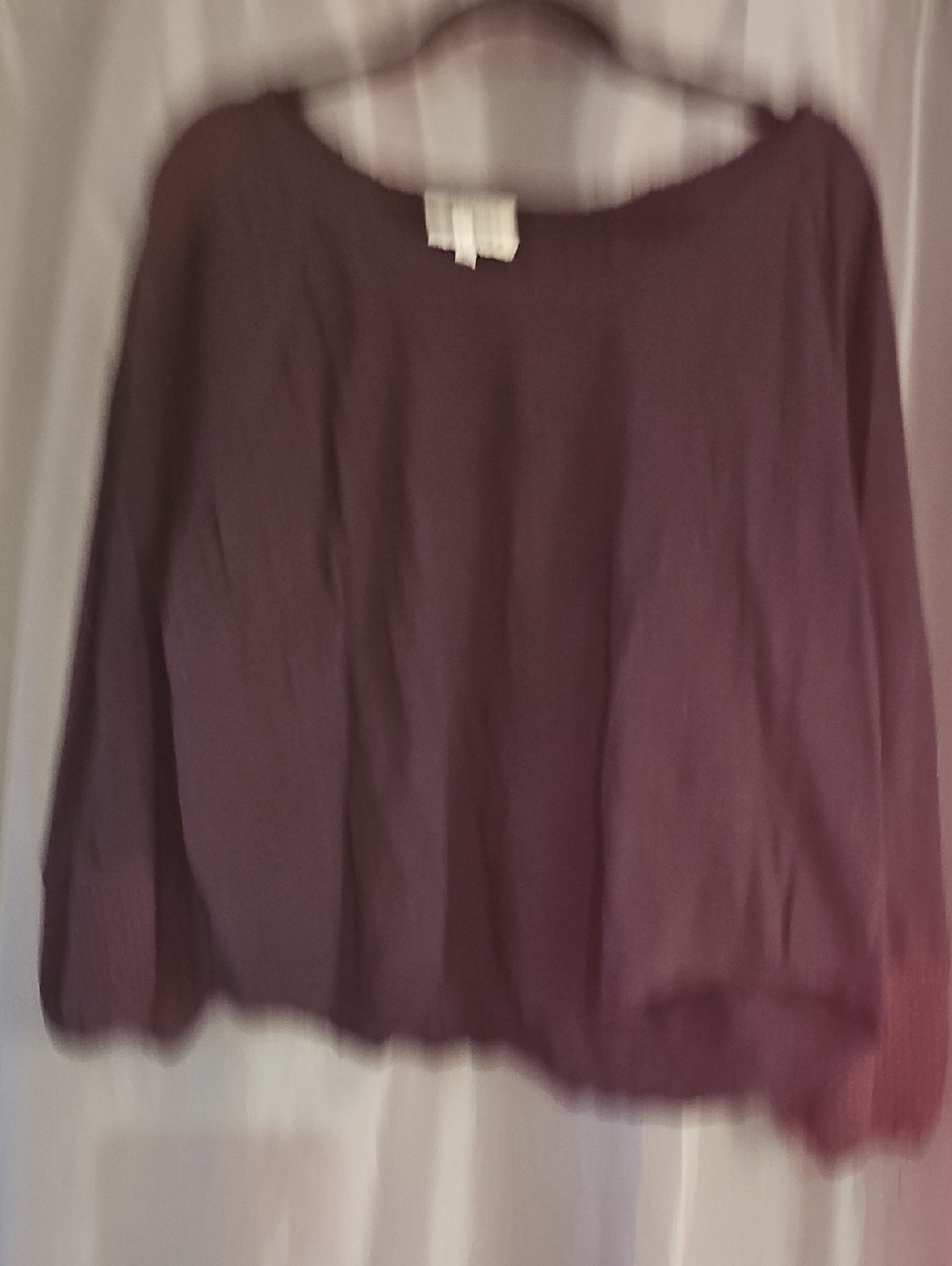 Umgee Black Scoop Neck Lightweight Pullover